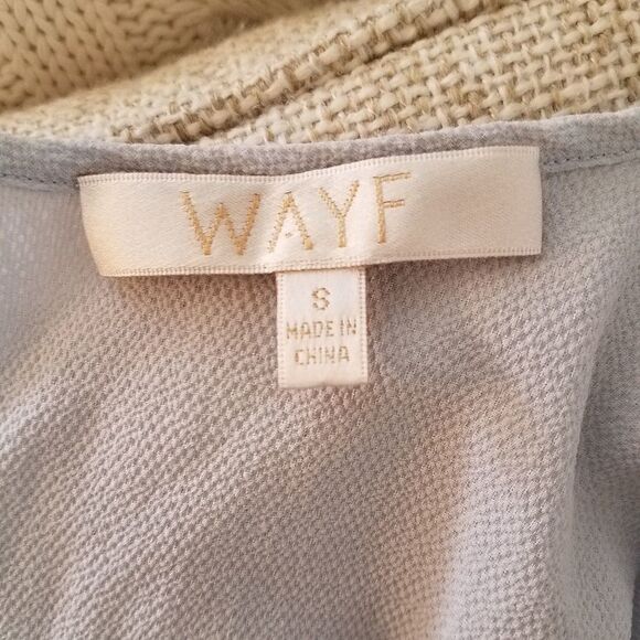 Wayf Carrara Slit  Maxi Dress sz Small - Picture 7 of 8